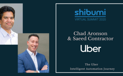 The Uber Intelligent Automation Journey